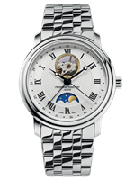 Montre Frederique Constant Homme Ladies Automatic Double Heart Beat in Acier FC-335MC4P6B2 - FC-335MC4P6B2